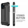 Super trwałe "Armor" etui do iPhone 14 Pro - ciemnoniebieski