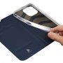 DUX DUCIS pokrowiec flip dla iPhone 14 Pro - ciemnoniebieski