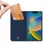 DUX DUCIS pokrowiec flip dla iPhone 14 Plus - ciemnoniebieski