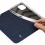DUX DUCIS pokrowiec flip dla iPhone 14 Plus - ciemnoniebieski