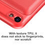 BASEUS cienkie etui z baterią 2500mAh dla Apple iPhone SE (2020/2022) / 8 / 7 - czerwone