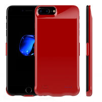 Etui ochronne z baterią 6200 mAh dla Apple iPhone 6 Plus / 6S Plus / 7 Plus / 8 Plus - czerwone