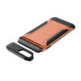 Trwałe opakowanie ochronne z zewnętrzną baterią 4000mAh dla iPhone 6 Plus / 6S Plus / 7 Plus / 8 Plus - pomarańczowe