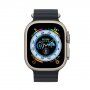 Silikonowy pasek oceaniczny dla Apple Watch Ultra 49mm / 46mm / 45mm / 44mm / 42mm - czarny