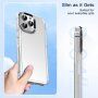 Przezroczysta, wytrzymała osłona Armor dla iPhone 14 Pro Max - neonowy róż