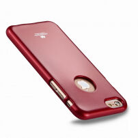 MERCURY GOOSPERY etui ochronne błyszczące dla Apple iPhone 6 Plus / 6S Plus - czerwone