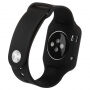 Baseus pasek z miękkiego plastiku z futerałem dla Apple Watch 42mm / 41mm / 40mm / 38mm – czarny