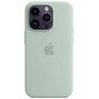 Oryginalne Apple etui silikonowe z MagSafe dla iPhone 14 Pro Max - niebieski miąższ
