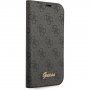 Guess 4G Metal Camera Outline Flip Case dla iPhone 14 Plus - czarne