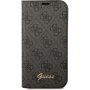 Guess 4G Metal Camera Outline Flip Case dla iPhone 14 Pro - czarne