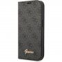 Guess 4G Metal Camera Outline Flip Case dla iPhone 14 Pro - czarne