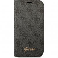 Guess 4G Metal Camera Outline Flip Case dla iPhone 14 Pro Max - czarne