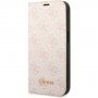 Guess 4G Metal Camera Outline Flip Case dla iPhone 14 Pro - różowe
