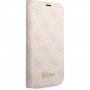Guess 4G Metal Camera Outline Flip Case dla iPhone 14 Pro - różowe