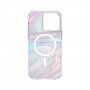 Case Mate Soap Bubble etui holograficzne MagSafe dla iPhone 14 Pro Max - przezroczyste