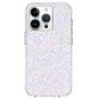 Pokrowiec Case Mate Twinkle Diamond Glitter etui z MagSafe dla iPhone 14 Pro Max - srebrny