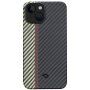 Pokrowiec Pitaka Fusion Weaving MagEZ 3 z wzorem z włókna węglowego dla iPhone 14 - overture