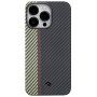 Pokrowiec Pitaka Fusion Weaving MagEZ 3 z wzorem z włókna węglowego dla iPhone 14 Pro Max - overture