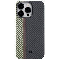Pokrowiec Pitaka Fusion Weaving MagEZ 3 z wzorem z włókna węglowego dla iPhone 14 Pro Max - overture