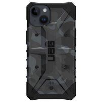 Niezwykle wytrzymały pokrowiec UAG Pathfinder SE z wzorem kamuflażu dla iPhone 14 Plus - czarny