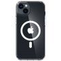 Przezroczysty pokrowiec Spigen Ultra Hybrid z MagSafe dla iPhone 14 Plus - biały