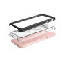 Etui ochronne z czarną ramką dla Apple iPhone 6 Plus / 6S Plus - dym