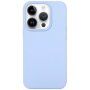 Etui silikonowe dla iPhone 14 Pro Max - jasnoniebieskie