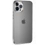 Przezroczysta, miękka plastikowa osłona Hoco dla iPhone 14 Pro Max - szary