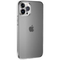 Przezroczysta, miękka plastikowa osłona Hoco dla iPhone 14 Pro Max - szary