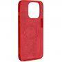 EPICO Magnetic etui silikonowe z MagSafe do iPhone 14 Pro Max - czerwony