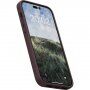 NJORD kožený pokrowiec dla iPhone 14 Pro Max - ciemnobrązowy