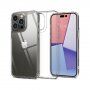 Hybrydowa osłona Spigen Quartz z hartowanym szkłem dla iPhone 14 Pro - przezroczyste