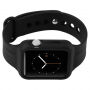Baseus pasek z miękkiego plastiku z futerałem dla Apple Watch 42mm / 41mm / 40mm / 38mm – czarny