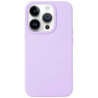 Etui silikonowe dla iPhone 14 Pro - jasnofioletowy