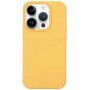 Etui silikonowe dla iPhone 14 Pro Max - żółte
