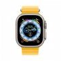 Silikonowy pasek oceaniczny dla Apple Watch Ultra 49mm / 46mm / 45mm / 44mm / 42mm - żółte
