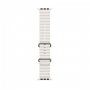 Silikonowy pasek oceaniczny dla Apple Watch Ultra 49mm / 46mm / 45mm / 44mm / 42mm - biały
