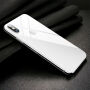 BASEUS szkło hartowane tylne dla iPhone X / XS – białe