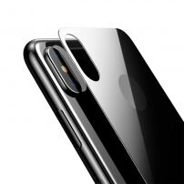 BASEUS szkło hartowane tylne dla iPhone X / XS – czarne