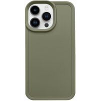 Trwała osłona ochronna dla iPhone 13 Pro Max - oliwkowe
