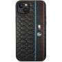 Osłona BMW M Hexagonal Pattern dla iPhone 14 Plus - czarny