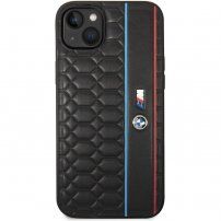 Osłona BMW M Hexagonal Pattern dla iPhone 14 Plus - czarny