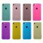 Ultra cienkie 0,5 mm jasne etui silikonowe dla Apple iPhone 8 / 7 - ciemnoniebieskie