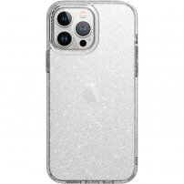 Osłona UNIQ LifePro Xtreme z brokatem dla iPhone 14 Pro Max - przezroczyste