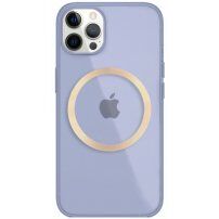 Błyszcząca, przezroczysty pokrowiec z MagSafe dla iPhone 11 Pro - fioletowy