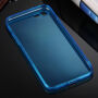 Ultra cienkie 0,5 mm jasne etui silikonowe dla Apple iPhone 8 / 7 - ciemnoniebieskie