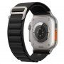 Nylonowy pasek alpinistyczny dla Apple Watch Ultra 49mm / 46mm / 45mm / 44mm / 42mm - czarny