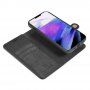 DG.MING 2w1 zdejmowane etui z klapką dla iPhone 13 Pro - czarne