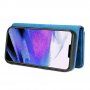 DG.MING 2w1 zdejmowane etui z klapką dla iPhone 13 Pro Max - niebieskie