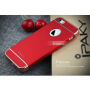 IPAKY eleganckie etui dla iPhone 5 / 5S / SE (2016) - czerwono-złote